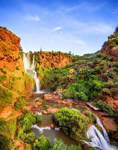 FULL-DAY PRIVATE TOUR TO OUZOUD WATERFALLS & THE MIDDLE ATLAS MOUNTAIN TRIP FROM MARRAKECH